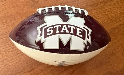 NOVA Mini Bola de Futebol NCAA Mississippi State Bulldogs Oficial Adidas - Imagem 1 de 4