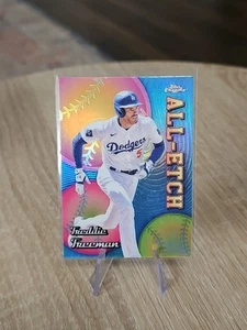 2024 Topps Chrome Update Series - Chrome All-Etch #CAEU-4 Freddie Freeman - Picture 1 of 2