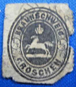 DEUTSCHE STAATEN - BRAUNSCHWEIG 1865 - SCOTT #23 - GEBRAUCHT (eh51) - Bild 1 von 3