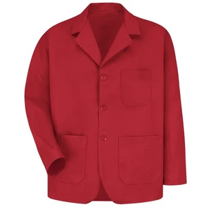Red Kap Men's Lapel Counter Coat - Picture 1 of 13