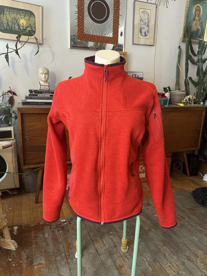 Большой женщин ARCTERYX Delta SV Polartec глубокий ворс плюшевый флис пальто - Изображение 1 из 4