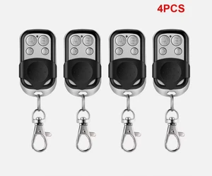 433MHz Remote Control Transmitter 4 Button Garage Door Opener Metal - Picture 1 of 7