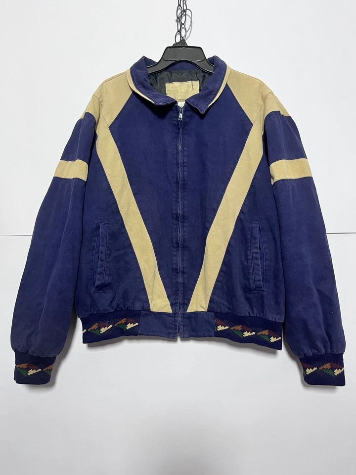 Chaqueta Cripple Creek De Colección Forrada Para Hombre XL Chaqueta Bomber Occidental Hecha en EE. UU. Foto 1 de 4