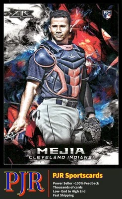 Francisco Mejia 2018 Topps Fire #166 Cleveland Indians 35% Off 4+ - Image 1 of 2