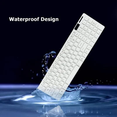 .›Wireless Keyboard Mouse Combo 2.4G Ultra Thin 1600dpi 78 Keys​ For Home Office - Image 1 of 4