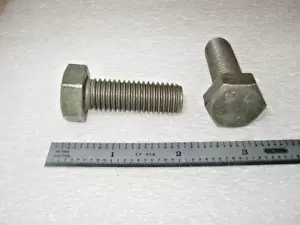 M14-2.0 X 40MM BOLTS HEX HEAD STEEL OLIVE ZINC - 6 pcs - Picture 1 of 1