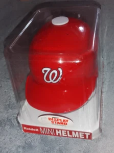 MLB Riddell Mini Batters Baseball Helmet - Washington Nationals - New in Box - Picture 1 of 4
