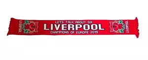 Liverpool Football Scarf 2019 Champions League Winners Uefa Official Product - Picture 1 of 6