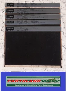 AKM1350 Parts Microfiche Slide Set Rover 200 400 Oct 1989 to Oct 1992 VIN 605481 - Picture 1 of 8