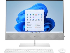 HP 27-D0005NA 27" FHD All-In-One Intel Core i7 4.5GHz 8GB RAM 1TB SSD - Win 11 - Picture 1 of 5