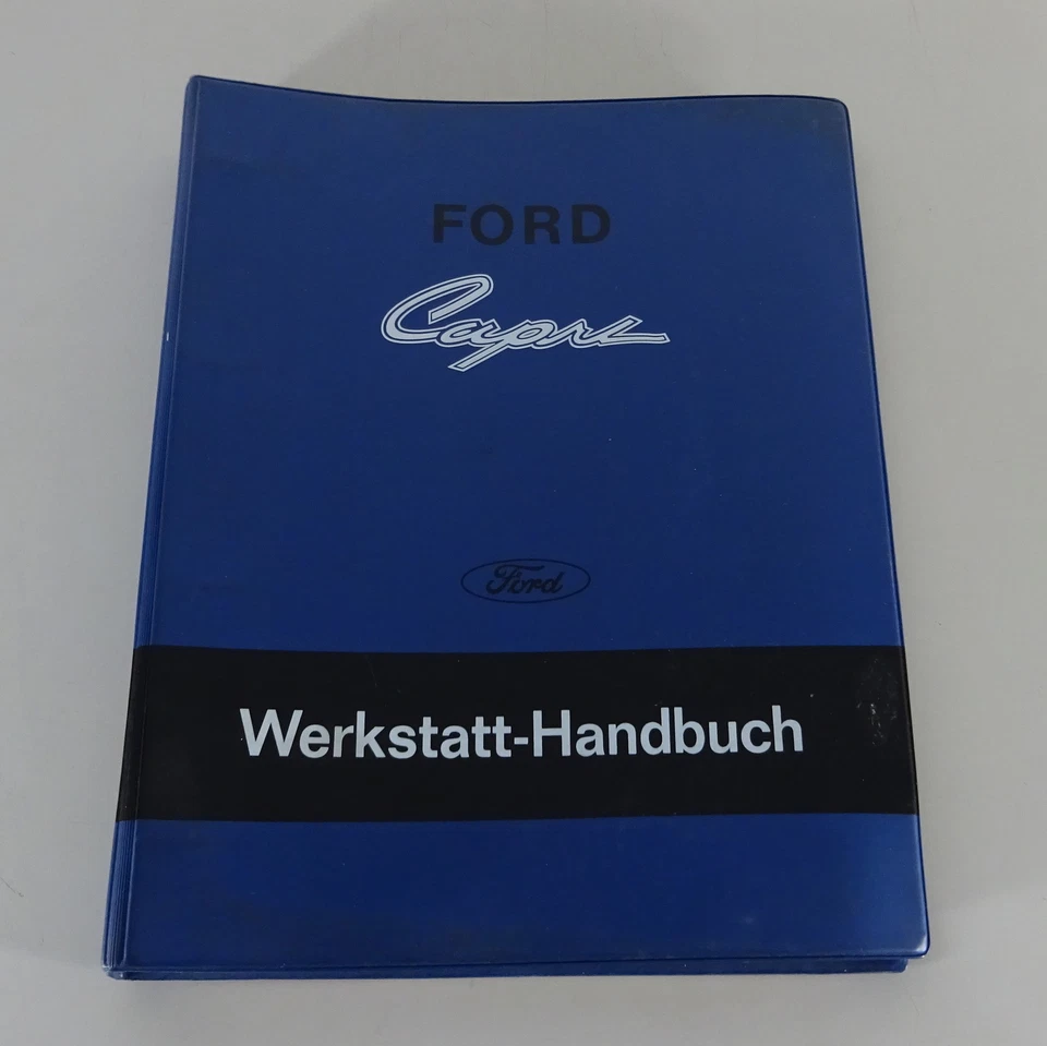 Manual De Taller Ford Capri I Desde 1968 Estado 1968 - Imagen 1 de 4