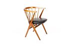 Danish Modern / Mid Century Teak No. 8  Leather Dining Arm Chair ? Helge Sibast