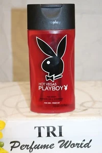 Gel de ducha de cuerpo completo Playboy Hot Vegas para él 8,4 fl.oz. Botella ENORME - Imagen 1 de 2