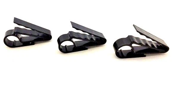 JP LANN Cigar Holder Clip for Golfers, Black (3 clips)