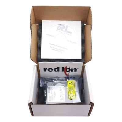 Red Lion SLX-8ES-1 Sixnet Unmanaged Ethernet Switch, 8-Port RJ45, 10-30VDC 150mA - Image 1 of 4