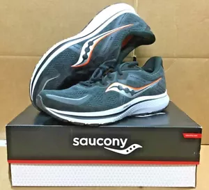 Saucony Men's Omni 20 Black/White Running Shoes - Picture 1 of 7