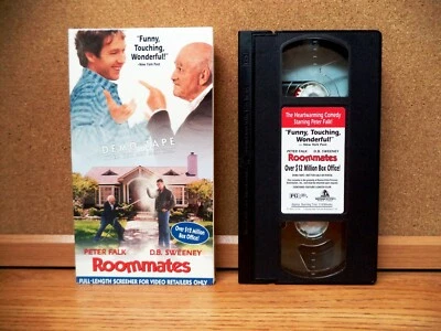 ROOMMATES (VHS 1998) FULL LENGTH DEMO, Peter Falk, D.B. Sweeney, Julianne Moore - Image 1 of 4