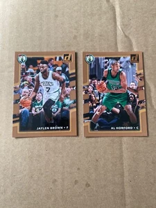 Jaylen Brown & Al Horford 2017-18 Donruss cards FREE SHIPPING - Picture 1 of 1