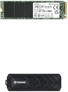 Bundle of Transcend TS128GMTE110S 128GB M.2 NVMe PCIe Gen3x4 MTE110S Internal So - Afbeelding 1 van 1