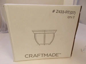 Craftmade Z433-RT Three Light Down Lighting Medium Outdoor Flush - Rust - Picture 1 of 2