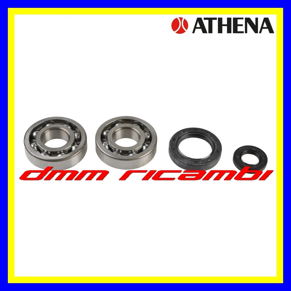 Kit 2 cuscinetti + 2 paraoli albero motore HONDA CR 250 00>01 CR250 2000 2001 - Immagine 1 di 1