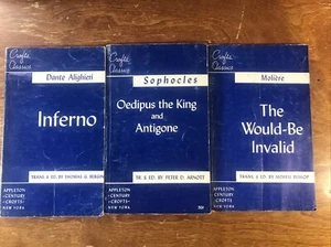 Crofts Classics Vintage Works of Literature Sophocles Moliere Danta Alighieri - Bild 1 von 3