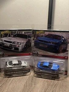 Hot Wheels Premium 1:43 Skyline BNR34 V-Spec II Nur & Nismo GTR LM 1995 BCNR33 - Picture 1 of 7
