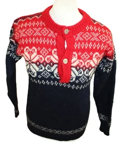 DALE OF NORWAY HERREN WOLLE ISLANDER NORWEGER PULLOVER GR XS - Bild 1 von 4