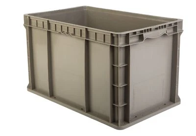 Hudson Exchange 24 x 15 x 14.5" Straight Wall Handled Storage Container Tote - Image 1 of 2