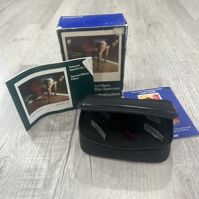 Polaroid Spectra System Special Effects Filters Set Box Manual Camera F101 104 - Image 1 of 4