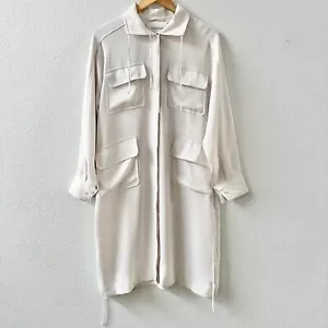 Babaton Howitt Kleid von Aritzia Größe M Knochenfarbe - Bild 1 von 6