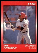 1989 Star Minor League Eric Anthony Columbus Mudcats #1