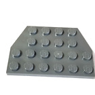 LEGO 4x6 Wedge Plate with Cut Corners Dark Bluish Gray Part 32059