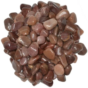 3 lbs Red Aventurine Tumbled Stones - Grade 2 - XSmall - 0.5" to 1" Avg. - Bild 1 von 3