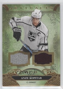 2020-21 Upper Deck Artifacts Stars Material Gold /145 Anze Kopitar #125