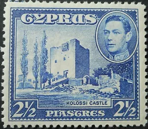 Chipre 1938 GVI dos piastras y media SG 156 como nuevo - Imagen 1 de 1
