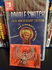 Double Switch 25th Anniversary Nintendo Switch Limited Run new with card 