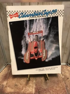Columbia Cup 1989 Vintage Unlimited Hydroplane Magazine Program Budweiser  - Foto 1 di 6