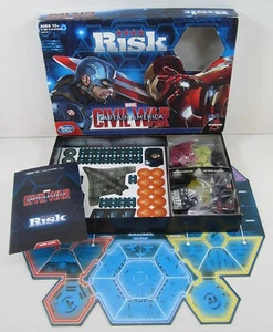 Risiko Brettspiel Marvel Captain America Bürgerkrieg Hasbro Spiel 2015 SEALED CARDS - Bild 1 von 7