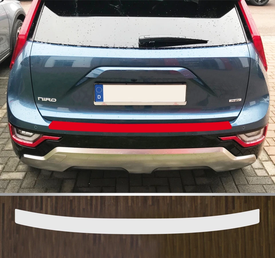 Film Protecteur Transparent pour Peinture et Seuil de Chargement Ajusté Kia Niro - Photo 1/1