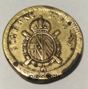 SOVRANO 1793 PESO MONETALE MILANO FRANCESCO II D'ASBURGO LORENA  - Imagen 1 de 2