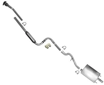 Tubos de resonador silenciador tubo de escape apto para Dodge Stratus 2001-2006 2,7 L 4 puertas Foto 1 de 4