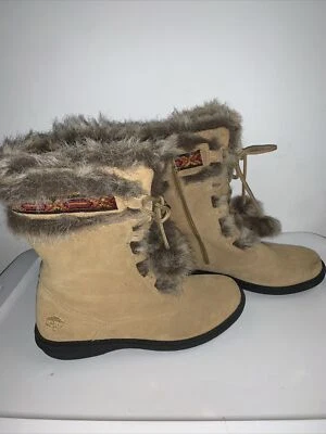 Botas Totes Talya Southwest Tostadas Gamuza Invierno Forradas de Piel Cremallera Lateral Para Mujer Talla 9 Foto 1 de 4
