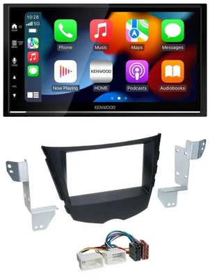 Kenwood DAB USB Bluetooth 2DIN MP3 Autoradio für Hyundai Veloster FS ab 2011 - Bild 1 von 4