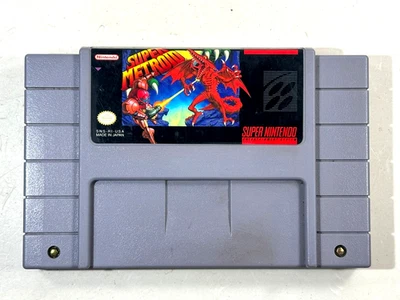 Super Metroid (Super Nintendo SNES, 1994) Authentic Tested - Image 1 of 4