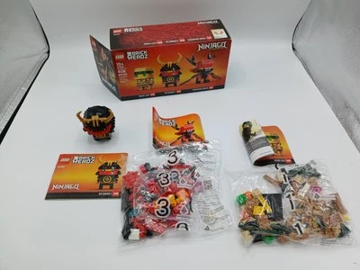 LEGO BRICKHEADZ: Ninjago 10 Legacy (40490) con caja y manuales, faltan 5 piezas Foto 1 de 4