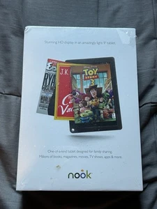 New Barnes & Noble Nook HD+ plus 9" 32GB Wi-Fi eBook Tablet Sealed - Picture 1 of 5
