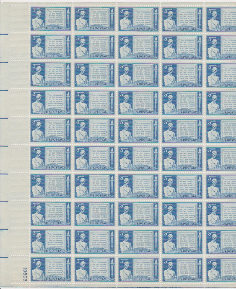 US 1948 Gettysburg Sheet Mint NH - Image 1 of 1