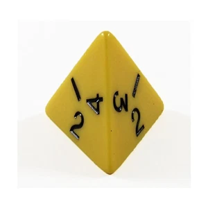 Koplow Jumbo Dice Jumbo d4 - Yellow New - Picture 1 of 1