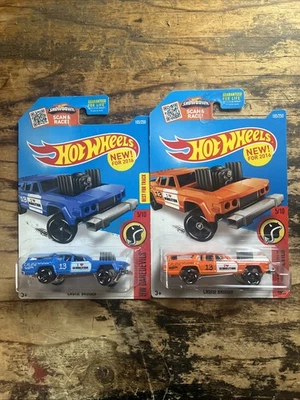 Hot Wheels 2016 New Model Cruise Bruiser 2/Color Var. Blue/Orange New OncardB116 - Image 1 of 2